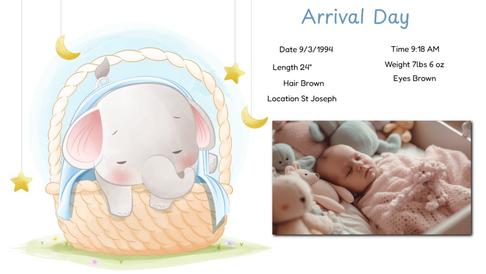 MyDigiBook — Your child's story, beautifully kept